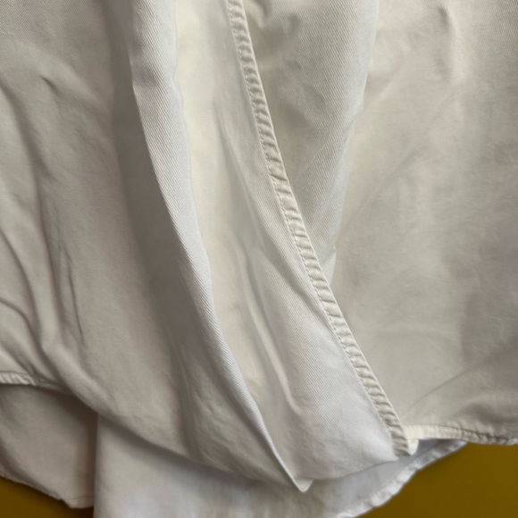 LOFT White Collared Shirt Lou & Grey - Picture 10 of 11